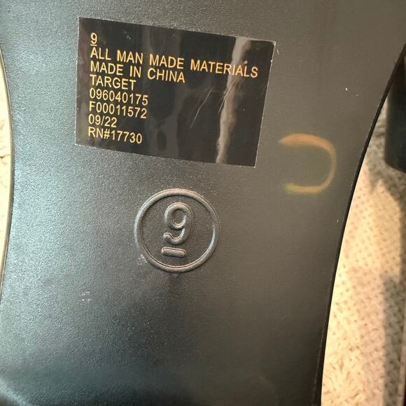 Wild Fable Macy 9 patent platform sandal slides 2971 - Picture 3 of 8